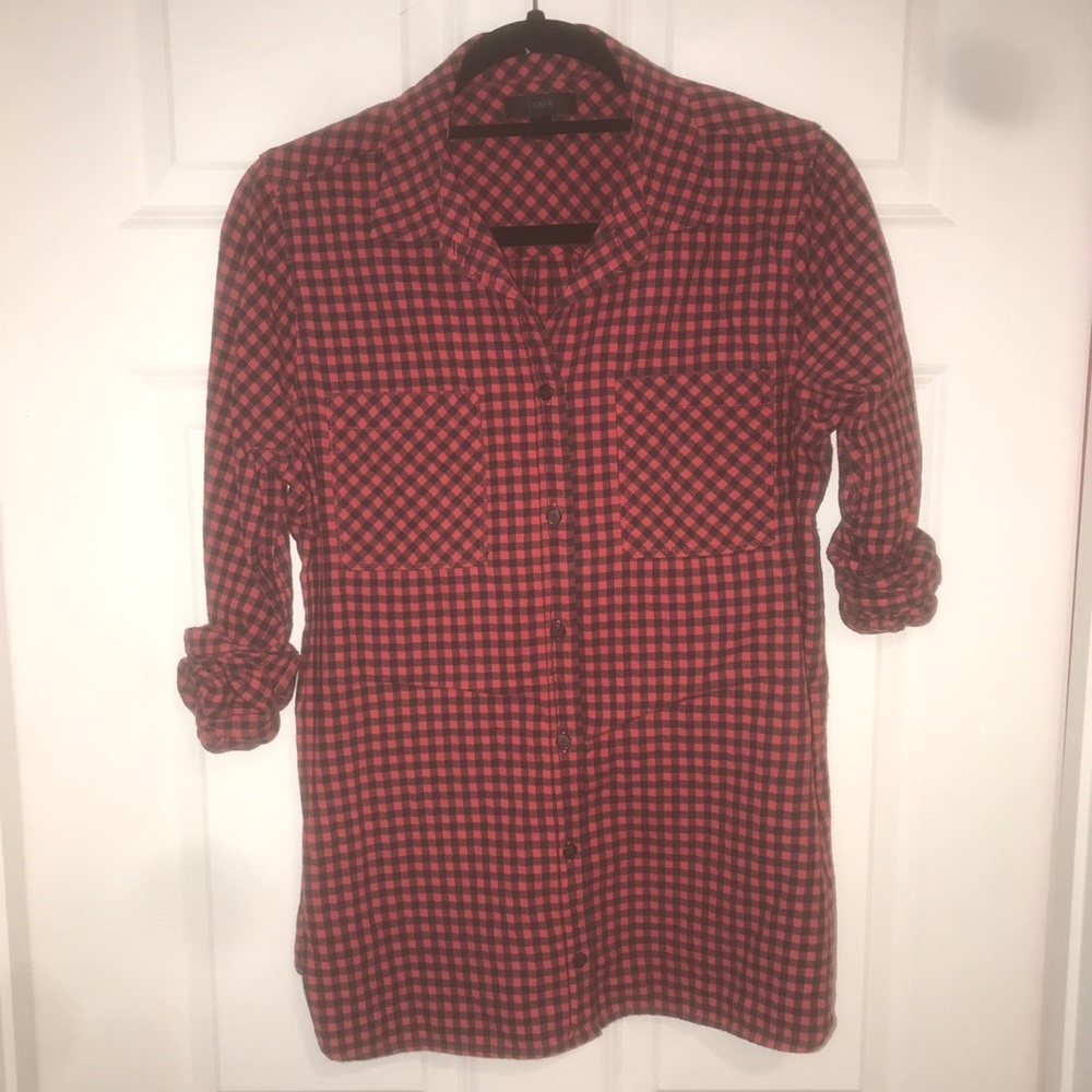 Jcrew buffalo check flannel